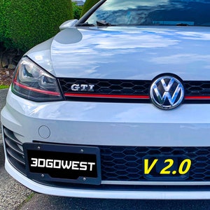2015-2017 MK7 GOLF GTI License Plate Holder V2.0