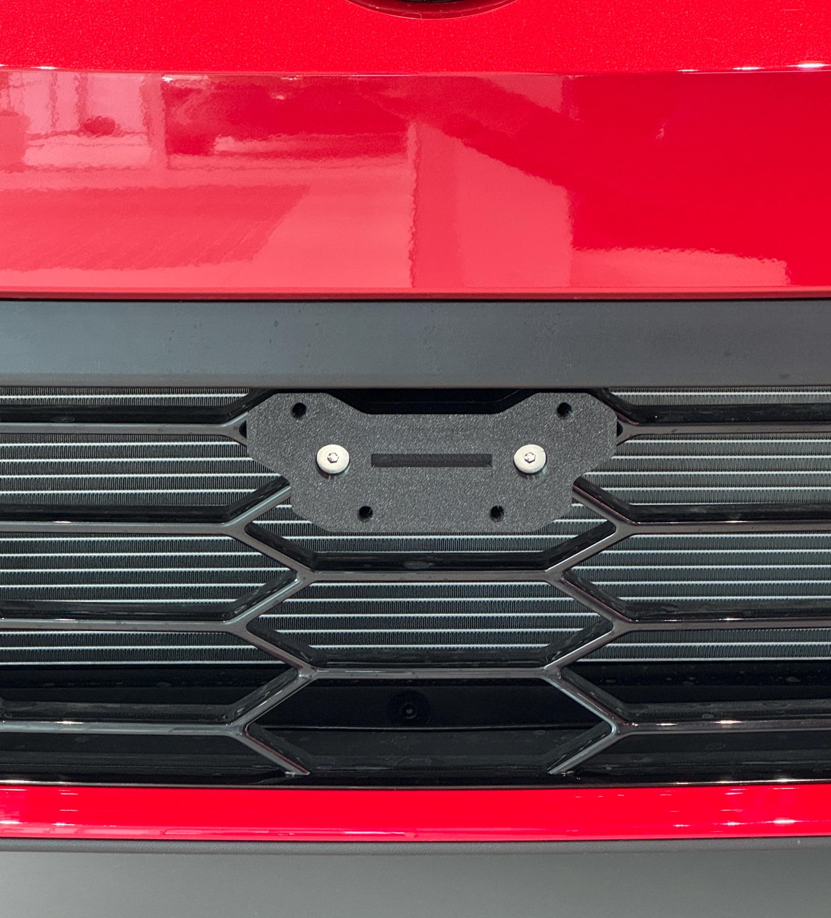 Front Bumper Tow Hook License Plate Mount Bracket – For VW Jetta Sedan 2011-2014 (eAccessoriesUsa)