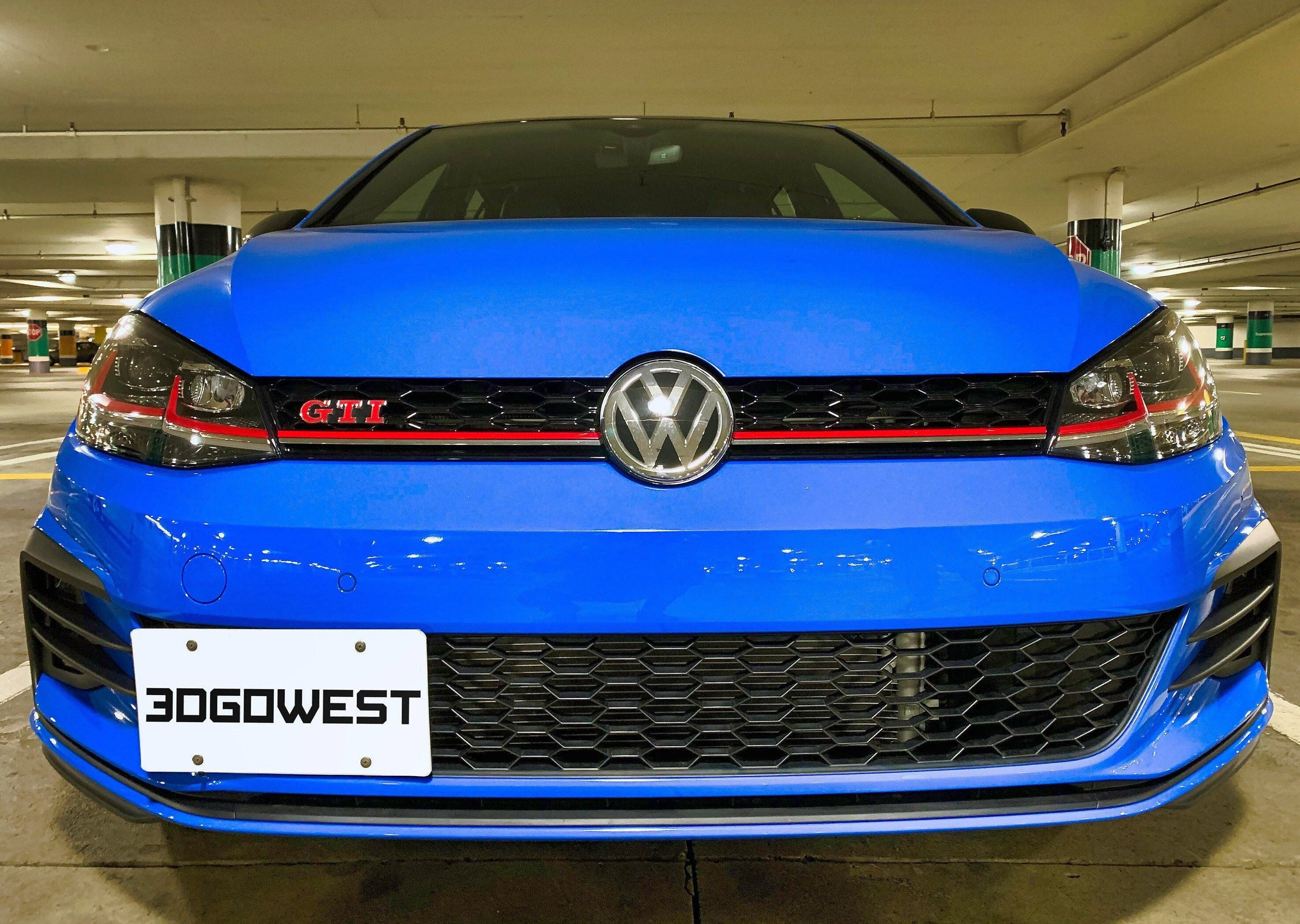 Mk7 gti license plate frame discount