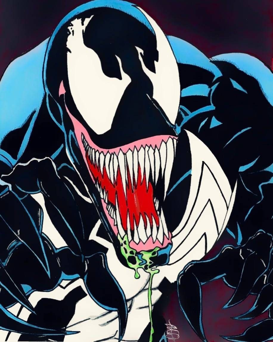 Venom Trading Card Etsy