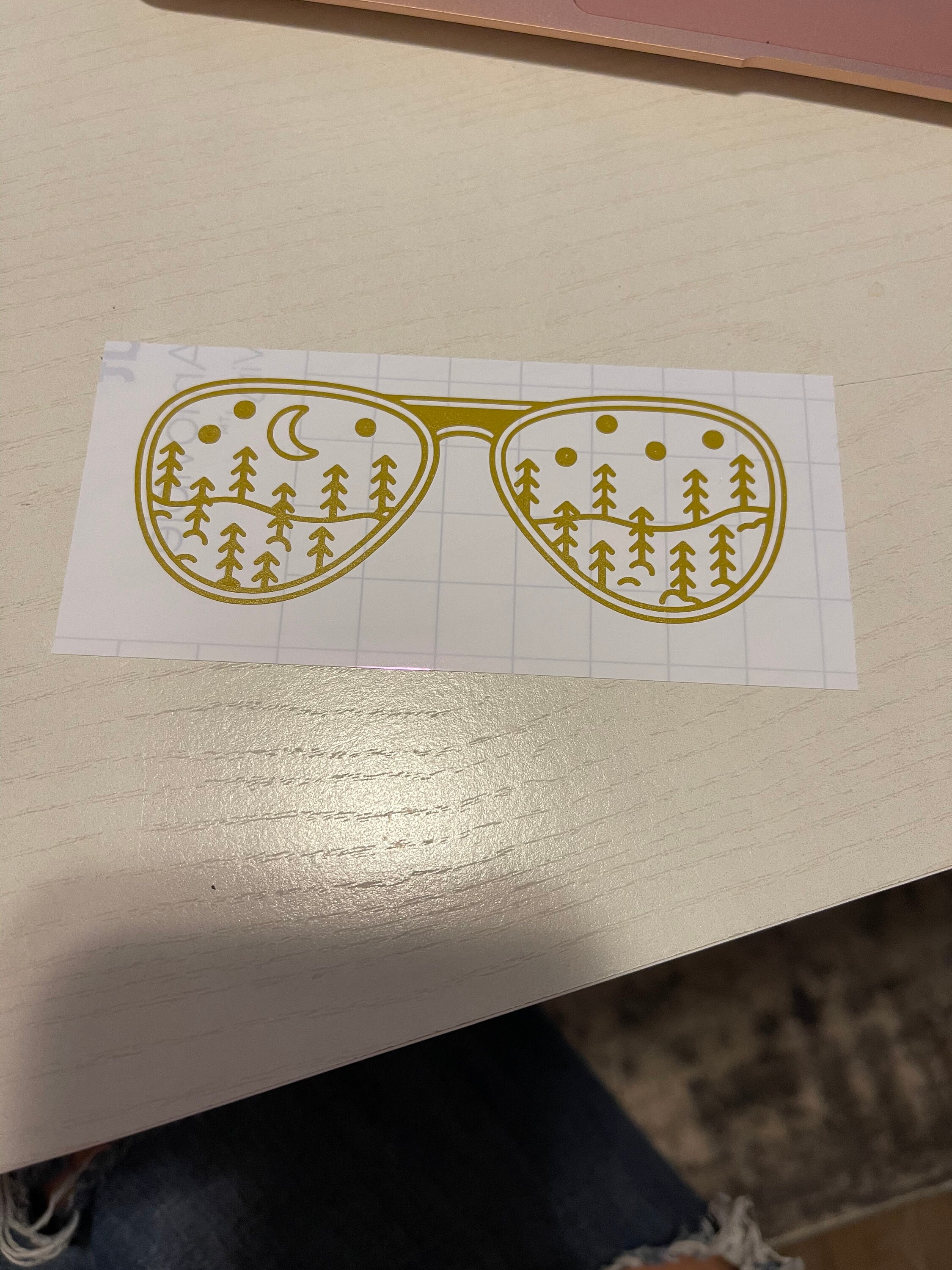 Sunglasses decal Etsy