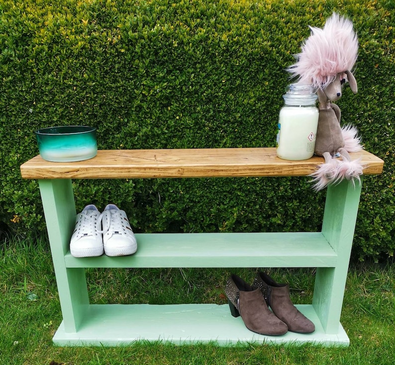 Reclaimed Wood Shoe Rack / TV Stand / Bookshelves / Storage / Etsy UK