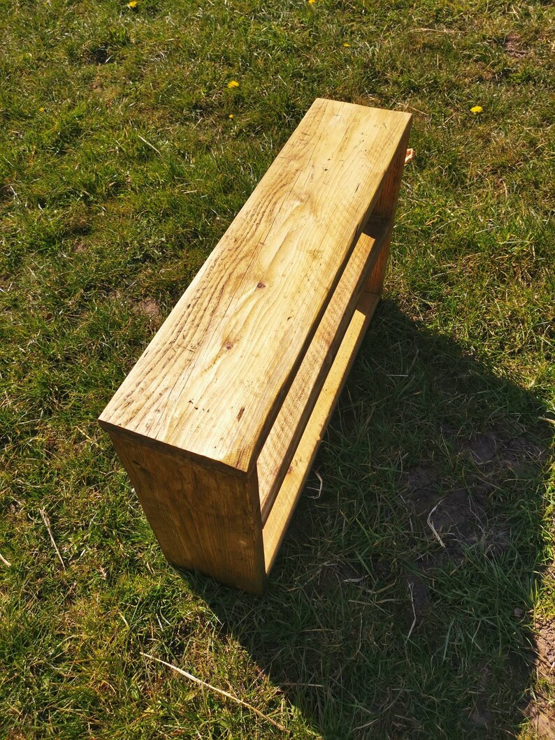 Reclaimed Wood Shoe Rack / TV Stand / Bookshelves / Storage / Etsy UK