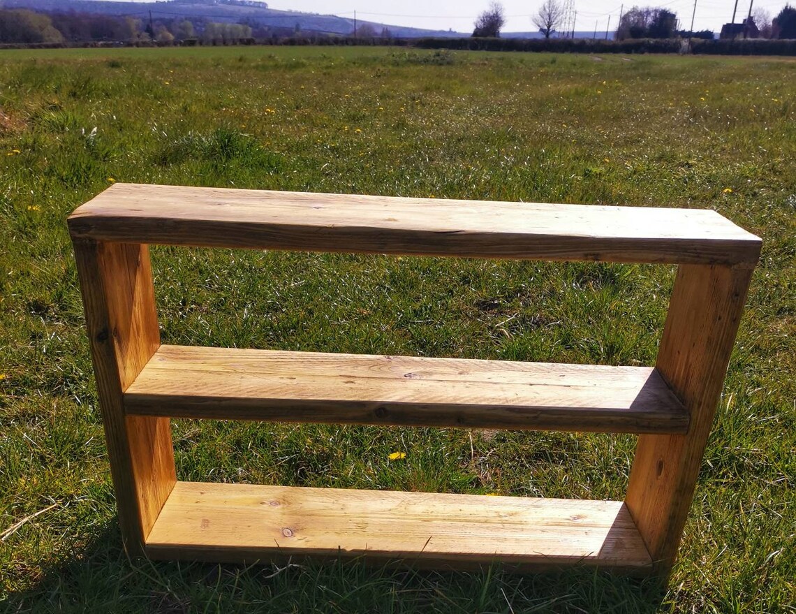 Reclaimed Wood Shoe Rack / TV Stand / Bookshelves / Storage / Etsy UK