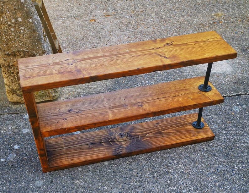 Reclaimed Wood Shoe Rack / TV Stand / Bookshelves / Storage / Etsy UK