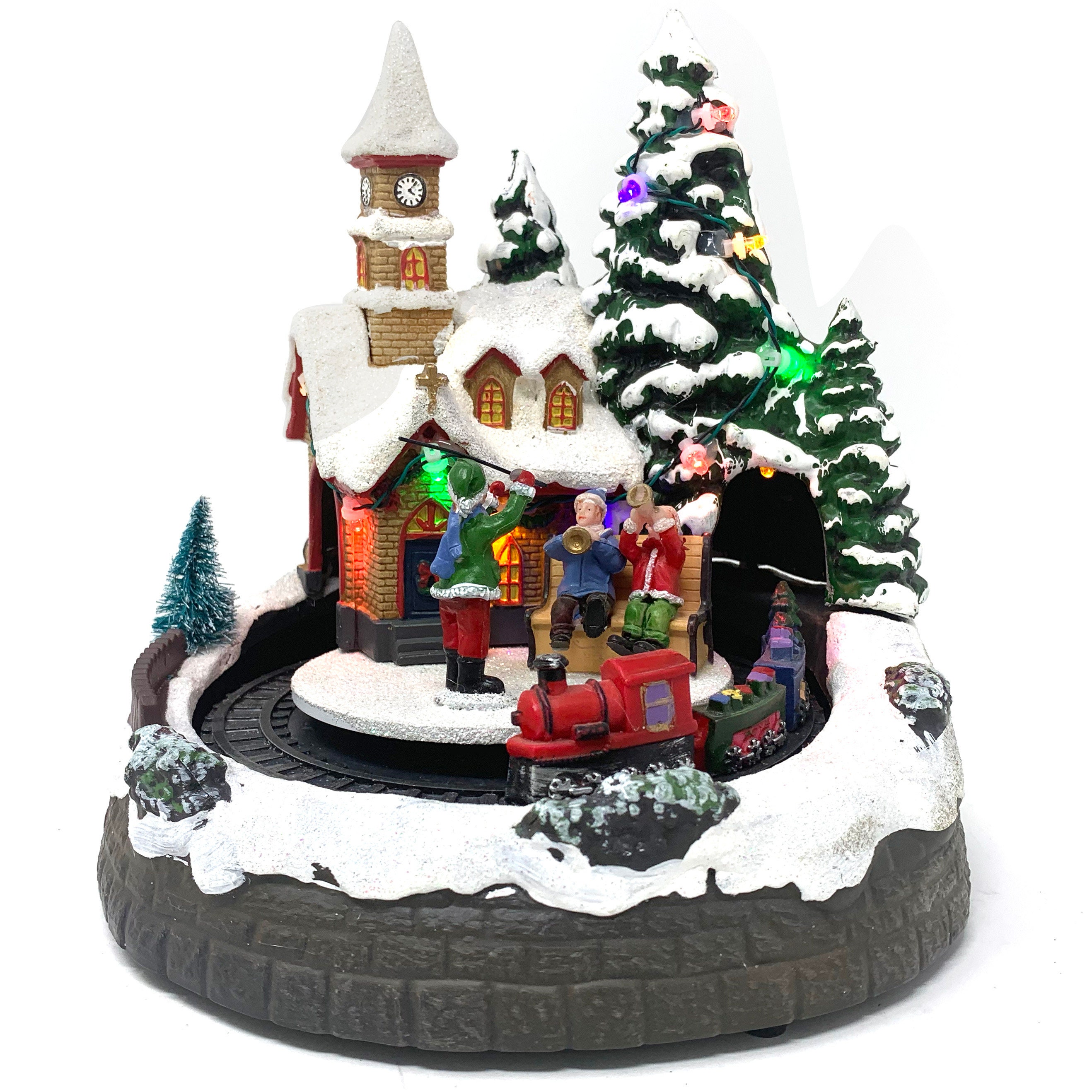 Allgala Crafted Polyresin Collectable Décor Christmas Village