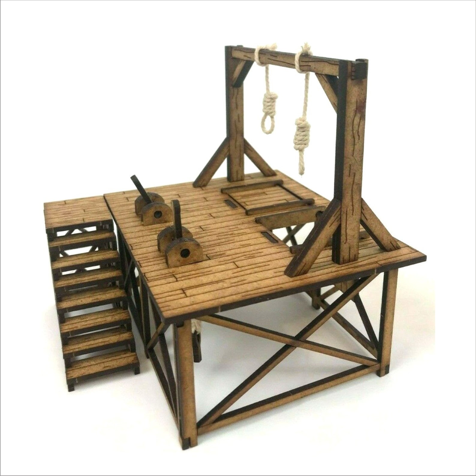 Terrain Crate: Galgen & Pranger - Detailliertes Zubehör Für Tabletop-Spiele & Dioramen