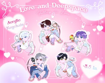 Love and Deepspace Cupid Acrylic Charms