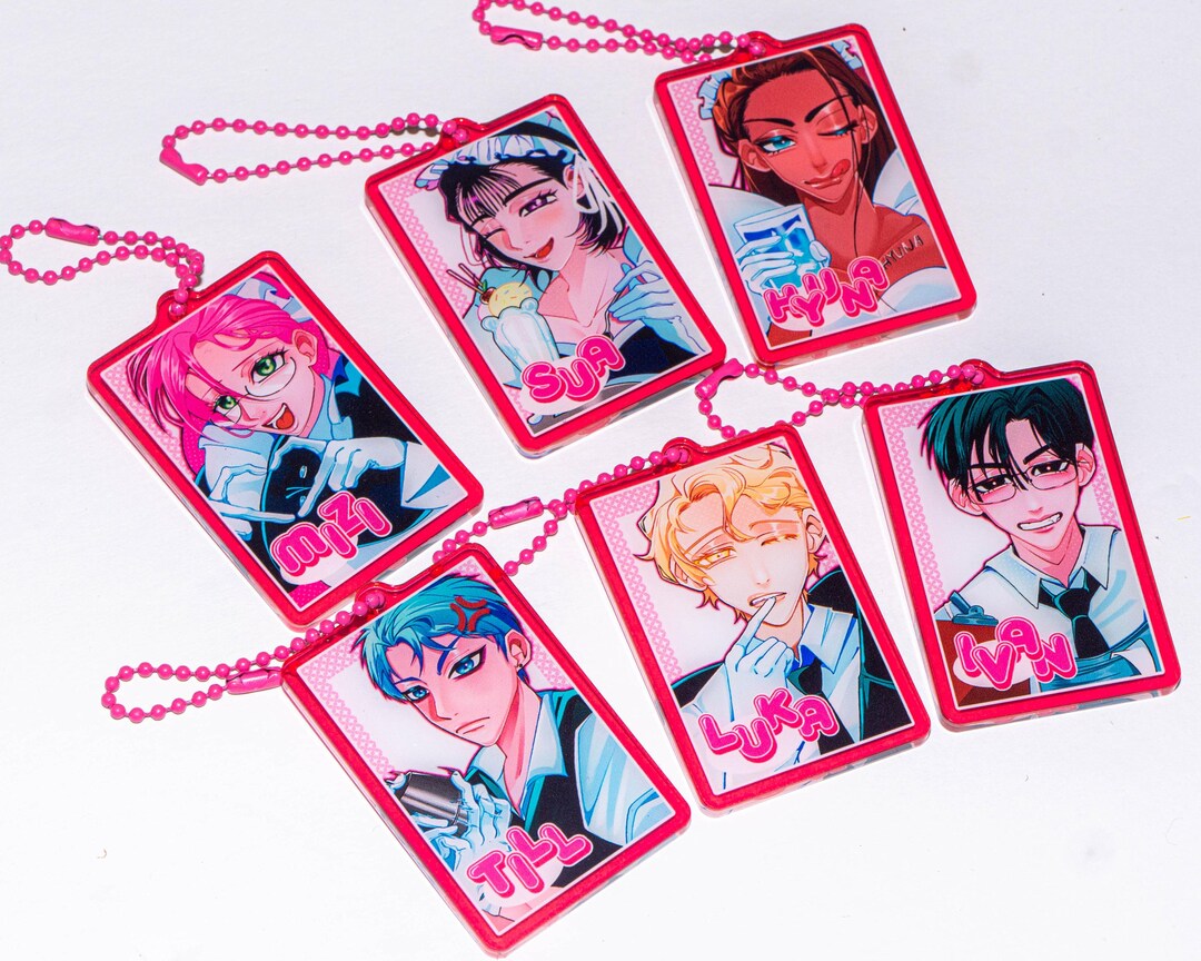 Alien Stage Cafe Acrylic Charms - Etsy