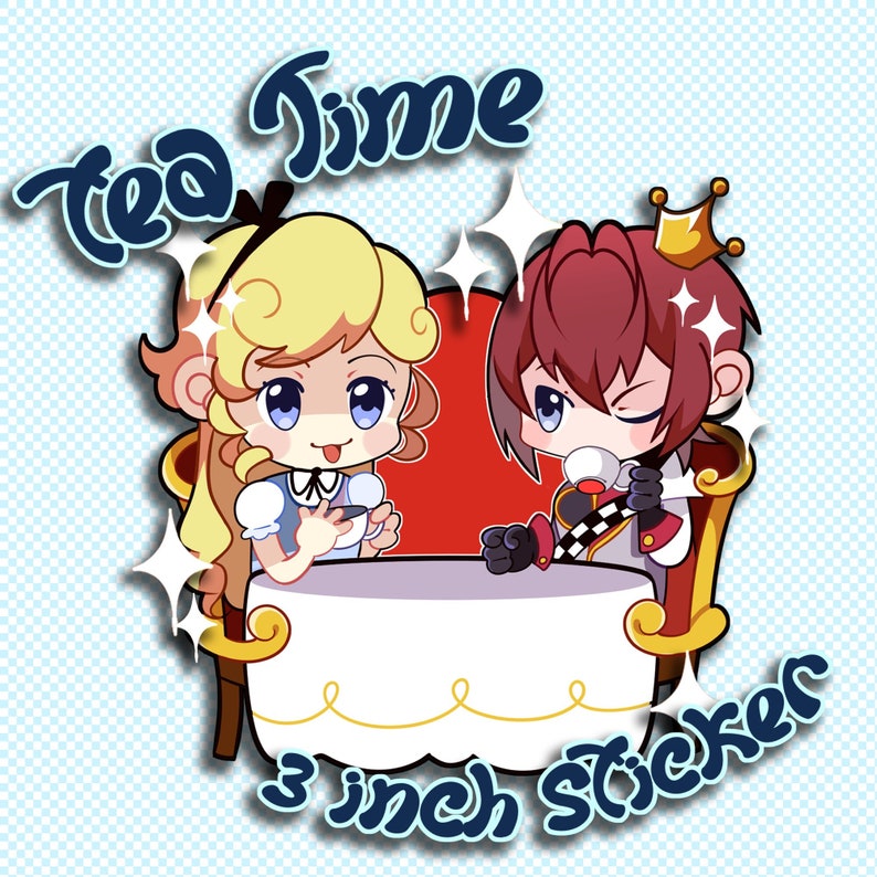 Alice in Wonderland and Riddle Roseheart Twisted Wonderland Etsy