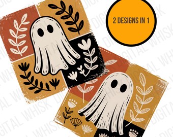 Halloween-spook png-bundel, schattig spook png, sublimatie-spook png, herfst griezelig spook, griezelige herfst, halloweenshirt, herfst png, halloween-png
