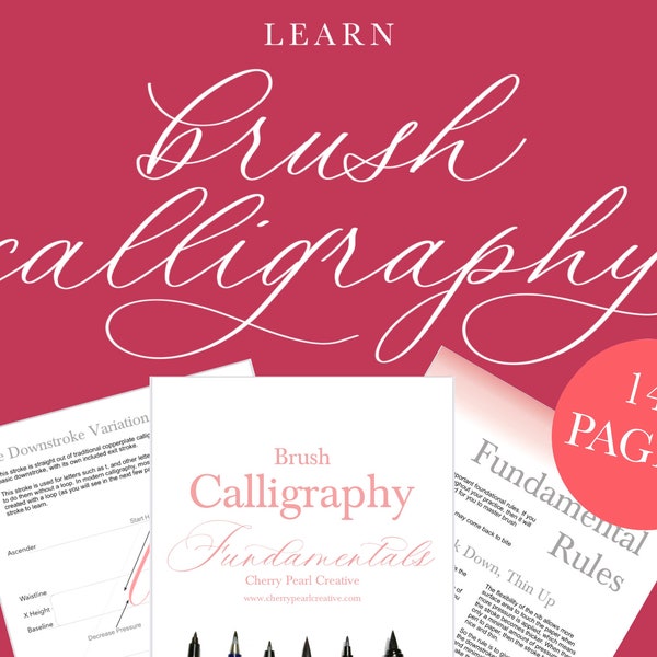 Calligraphy Book - Etsy
