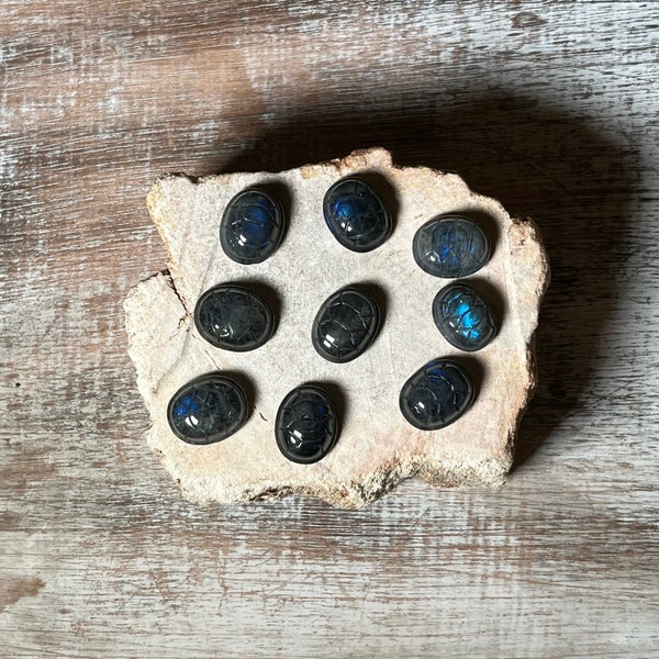 Mini Labradorite Turtle Shell, Flash, Blue,Turtle, Shell, Mini, Small, Lab, Crystal, Stone, Polished, Carved, Metaphysical, Healing, Display