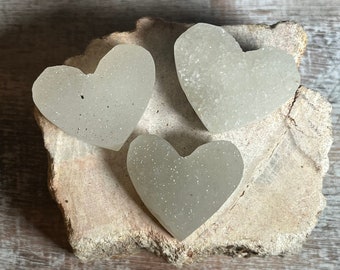 Polished Apophyllite Heart: Natural Crystal Healing Stone