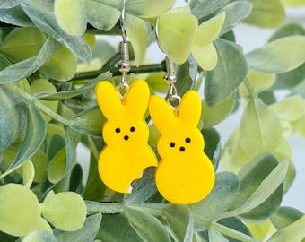 Peeps Bunny Bite Earrings