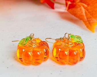 Pumpkin Earrings