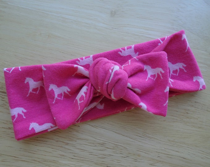 Horse Baby Girl Headband/03 Months/newborn/baby Girl Clothes/infant