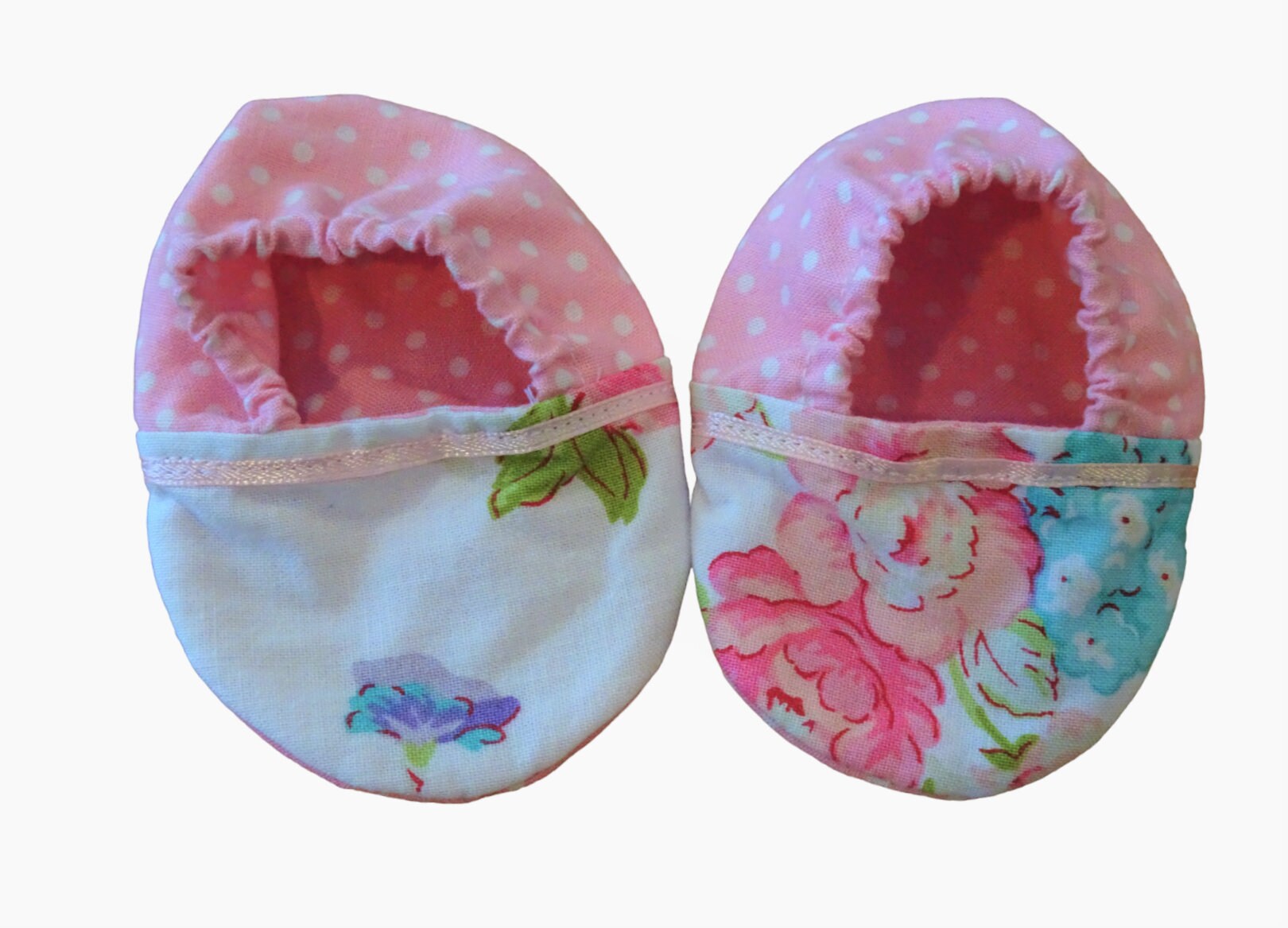 Baby Girl Booties, 0-3 Months, Newborn Booties, Baby Shower Gift, Crib ...