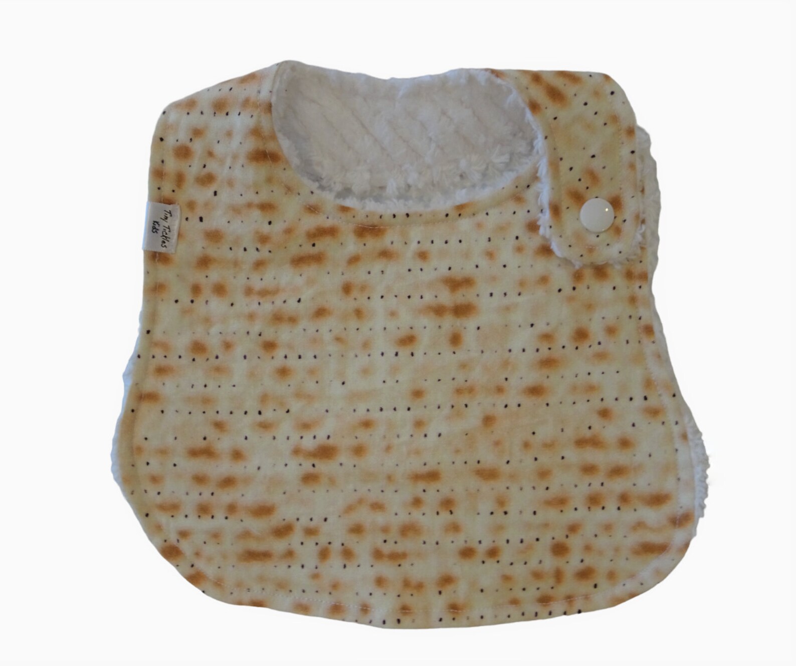 Matzah Baby Bib Burp Cloth/matzo/newborn/gift Set/baby's 1st Passover/pesach/girl/boy/neutral