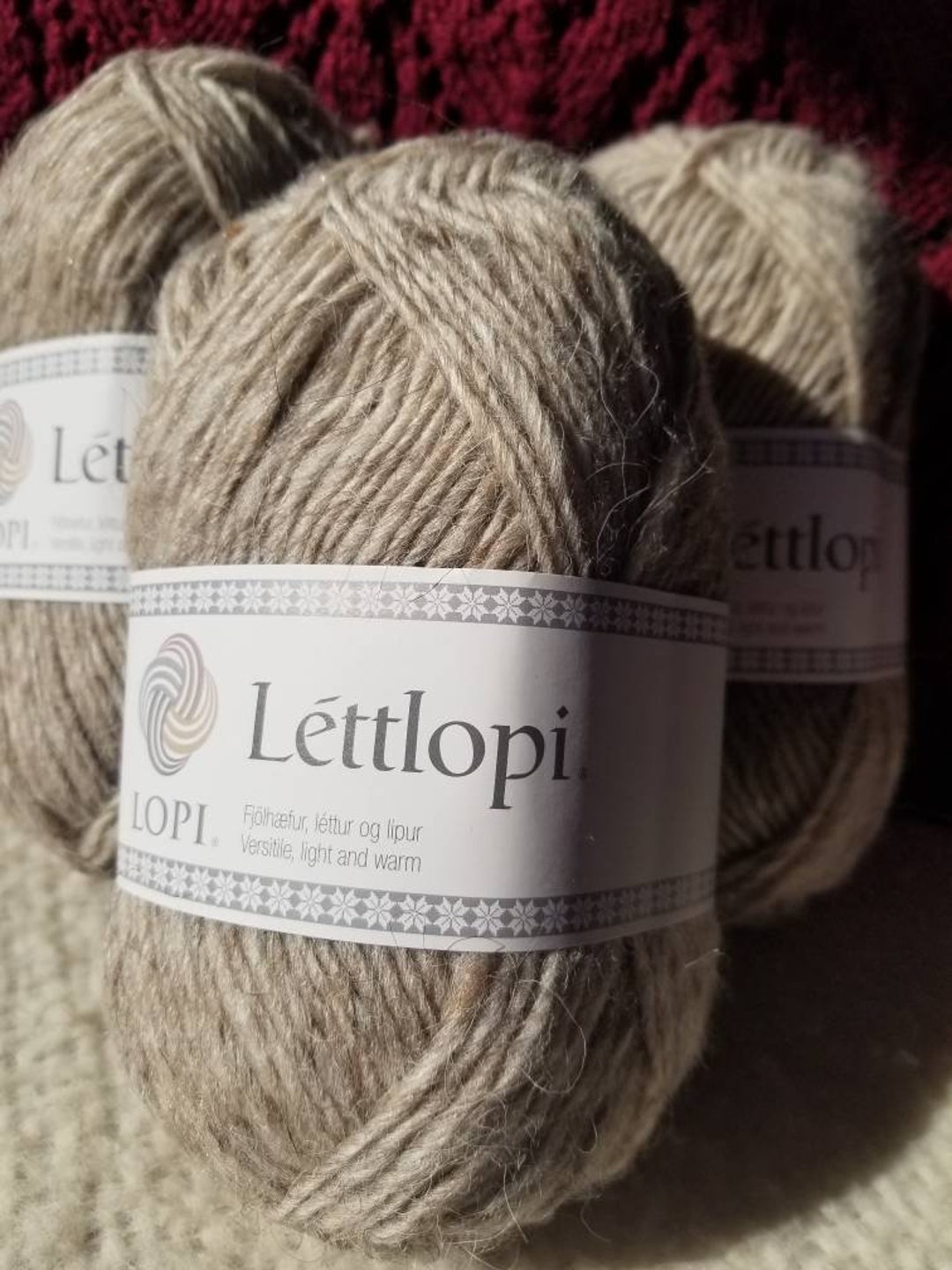 Lettlopi From Istex Yarn Color 0086 Light Beige Heather Etsy