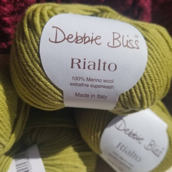 Debbie Bliss Rialto Yarn Color 23009 Apple