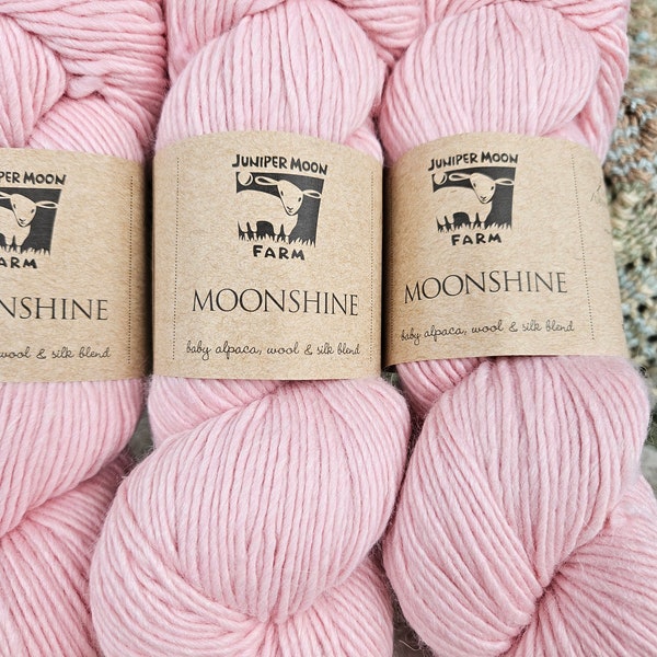 Juniper Moon Farm Moonshine Yarn Color 46 Rambling Rose
