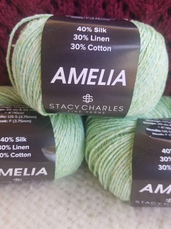 Tahki Stacy Charles Fine Yarns Amelia Color 58 Green - Etsy