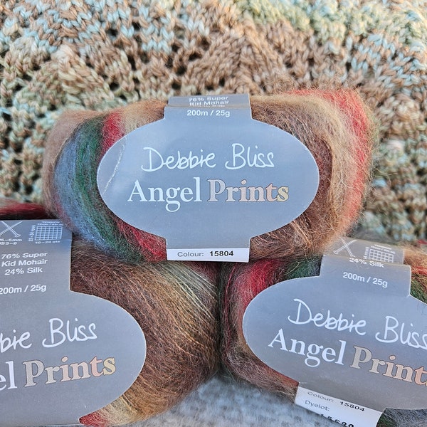 Debbie Bliss Angel Prints Yarn Color 15804 Matisse