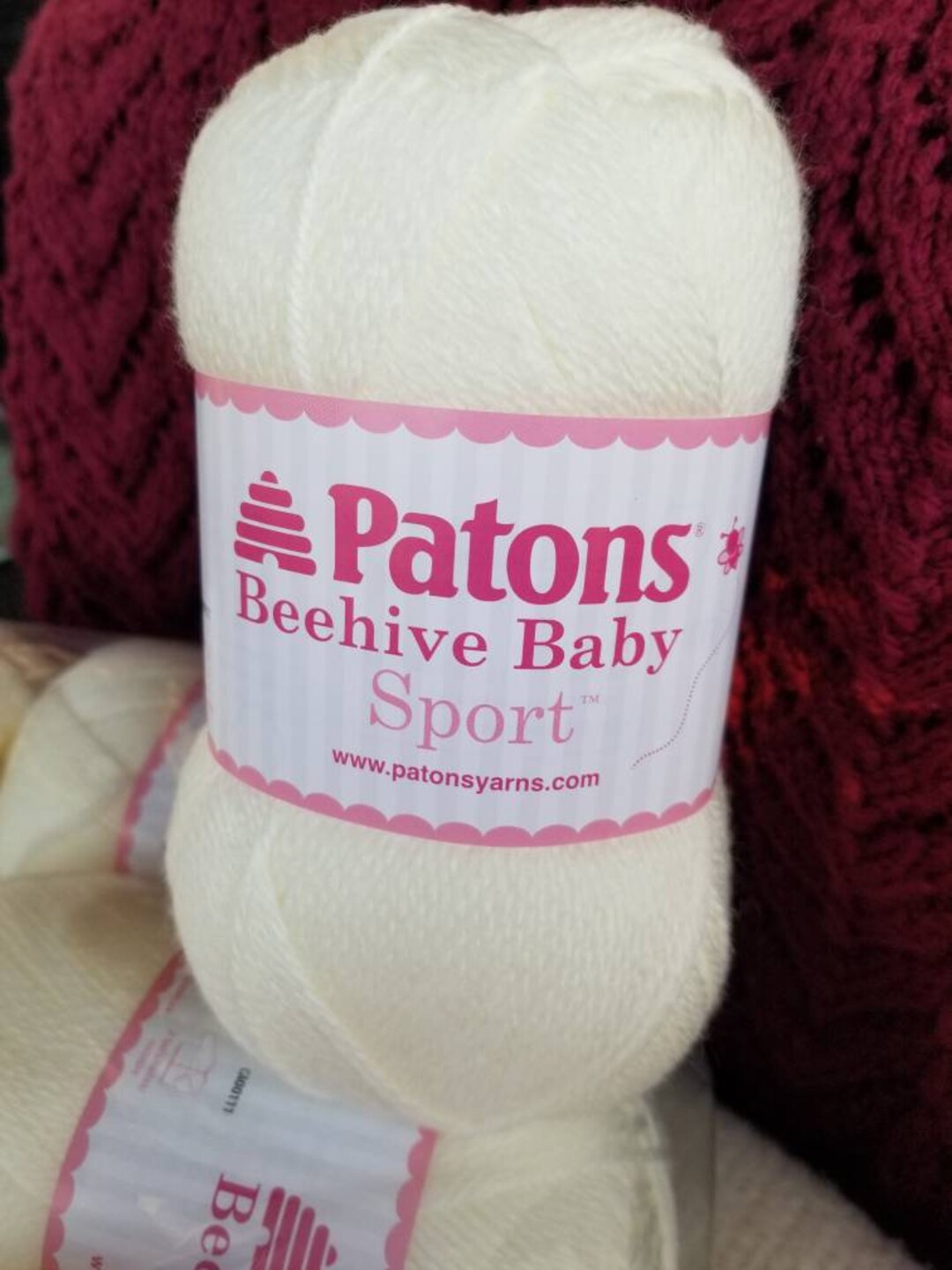 Patons Beehive Baby Sport Yarn Color Vintage Lace Etsy
