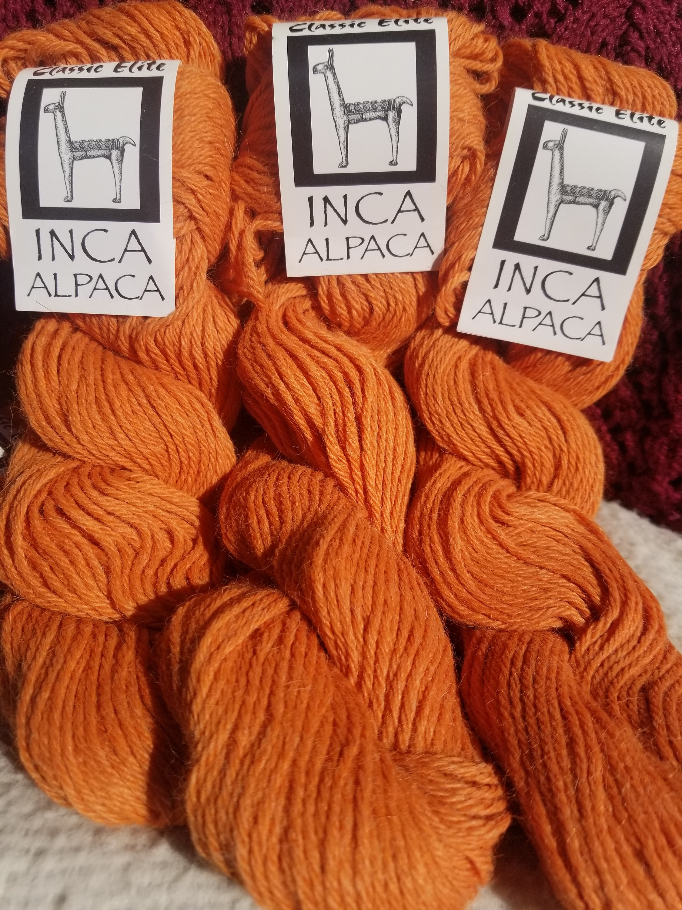 Orange Yarn 