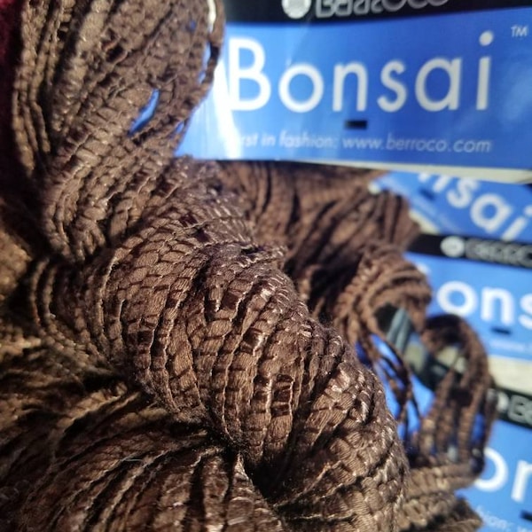 Berroco Bonsai Yarn Color 4121 Raku Brown