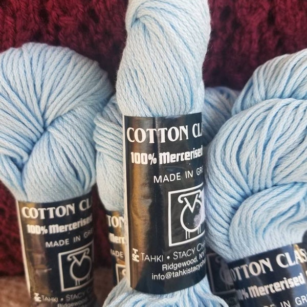 Tahki Cotton Classic Light Sky Blue #3837