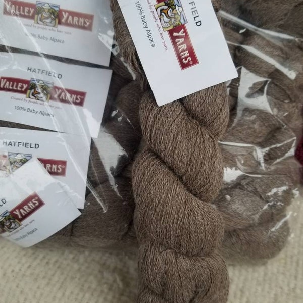 Valley Yarns Hatfield Alpaca Color SFN63 Bark