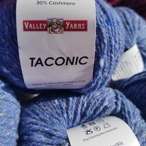 Valley Yarns Taconic Yarn Color 515024 Bright Blue Tweed