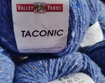 Valley Yarns Taconic Yarn Color 515024 Bright Blue Tweed