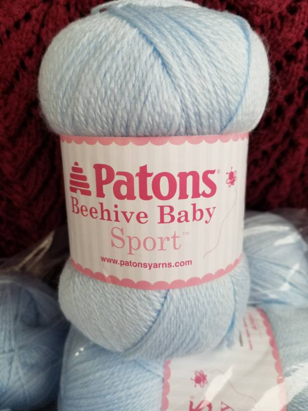 Patons Beehive Baby Sport Yarn Color Blue 9143 Etsy