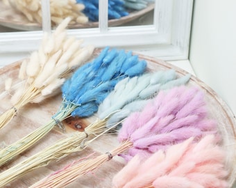 Lagurus Flower Bush, Dried Flowers, Wedding Flowers, Bunny tails flowers, Home Decor, Gift, Wedding Bouquet, Bridal Bouquet