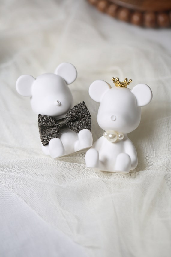 All Natural Oil Handmade Car Air Freshener wedding theme for special gift Lovely bear, plaster diffuser, Party favors