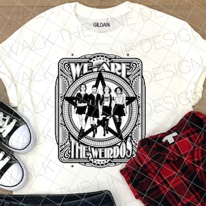 The Craft - We are the Weirdos - Sublimation Design Instant Digital Download - PNG