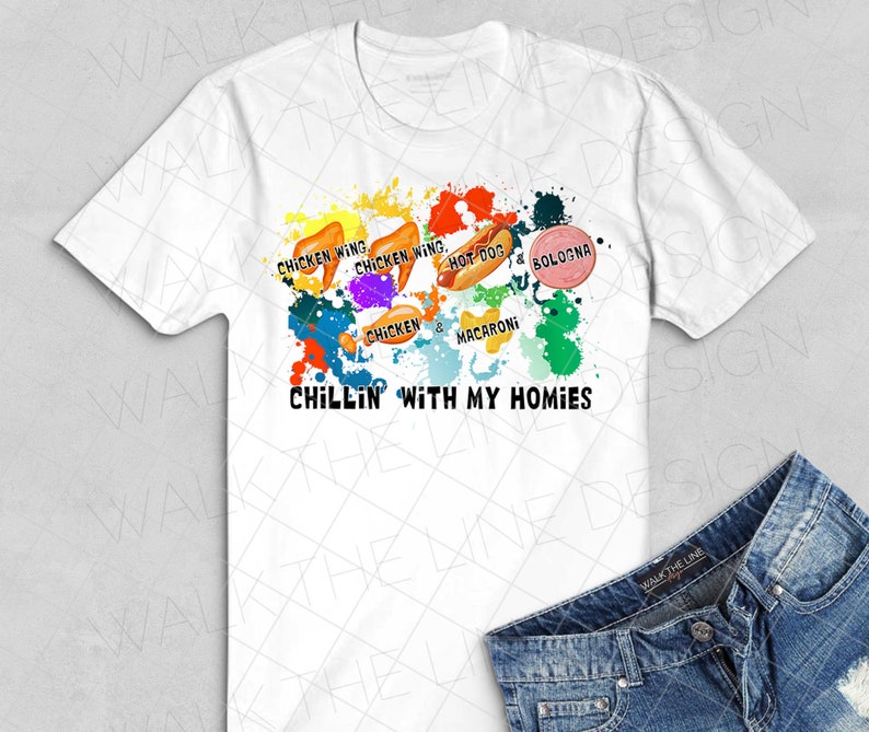 Chicken Wing Chicken Wing Hot Dog and Bologna Sublimation ...