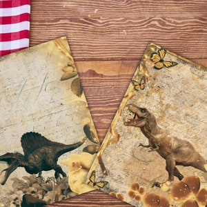 Dinosaurs Junk Journal Kit, Printable Junk Journal Kit, Dino Journal ...