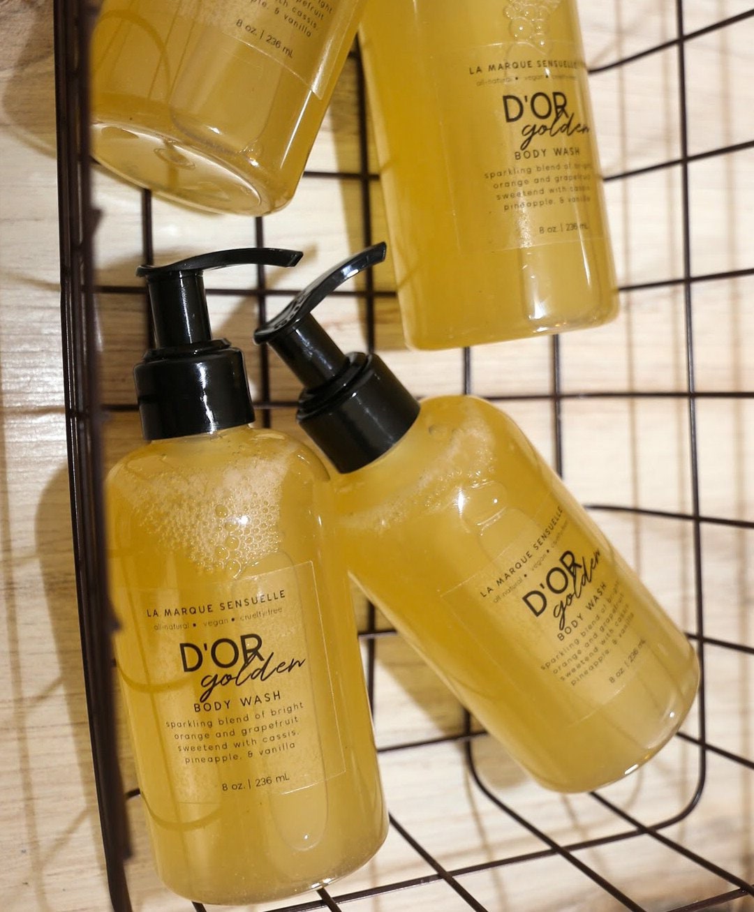 DOR turmeric honey lemon body wash Etsy