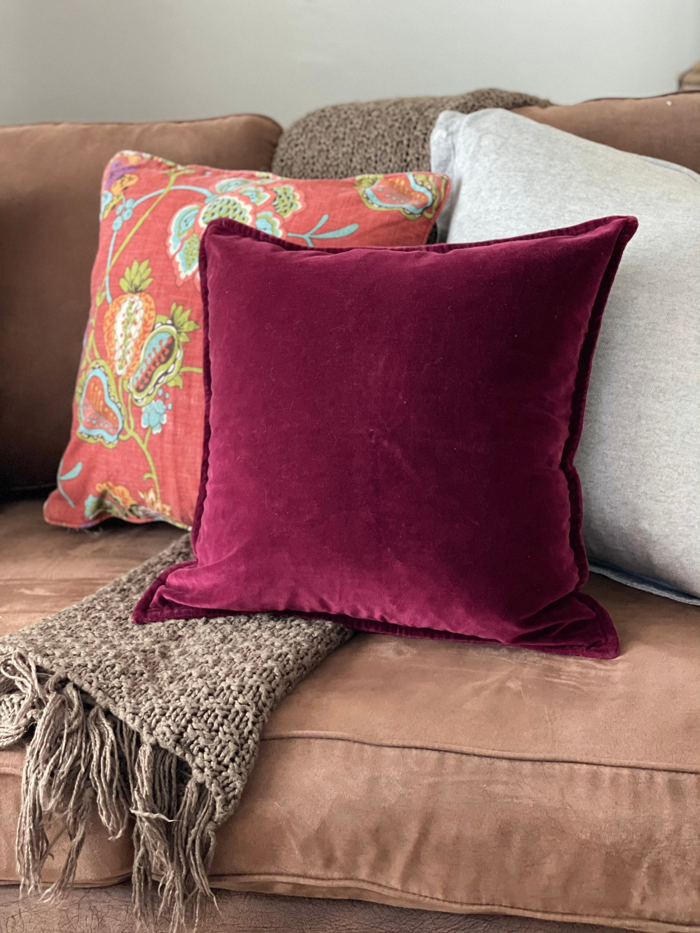 Pottery Barn Teen Brown Faux Suede Lounge Around Pillow Cover NE Max 72