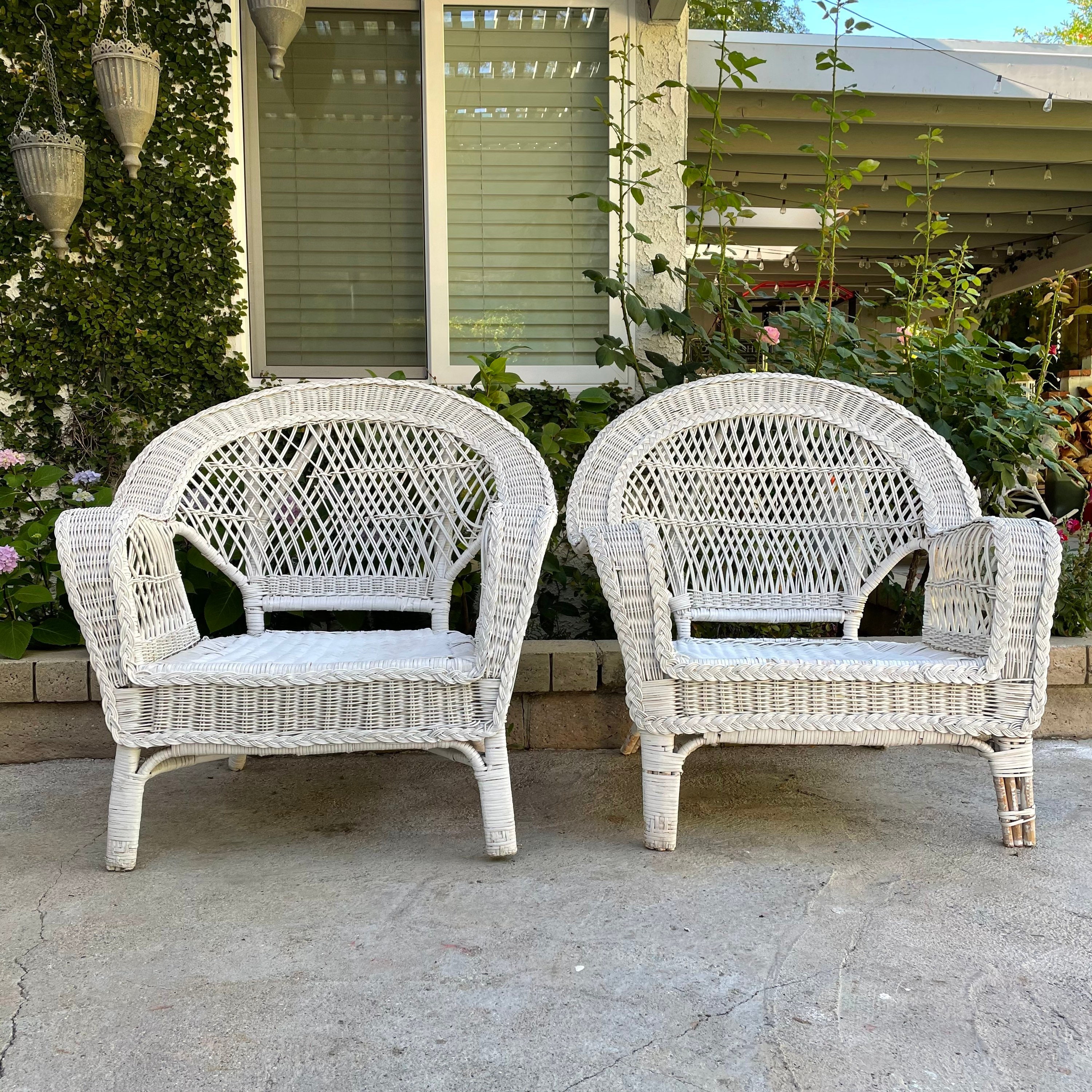 90s wicker sale chair