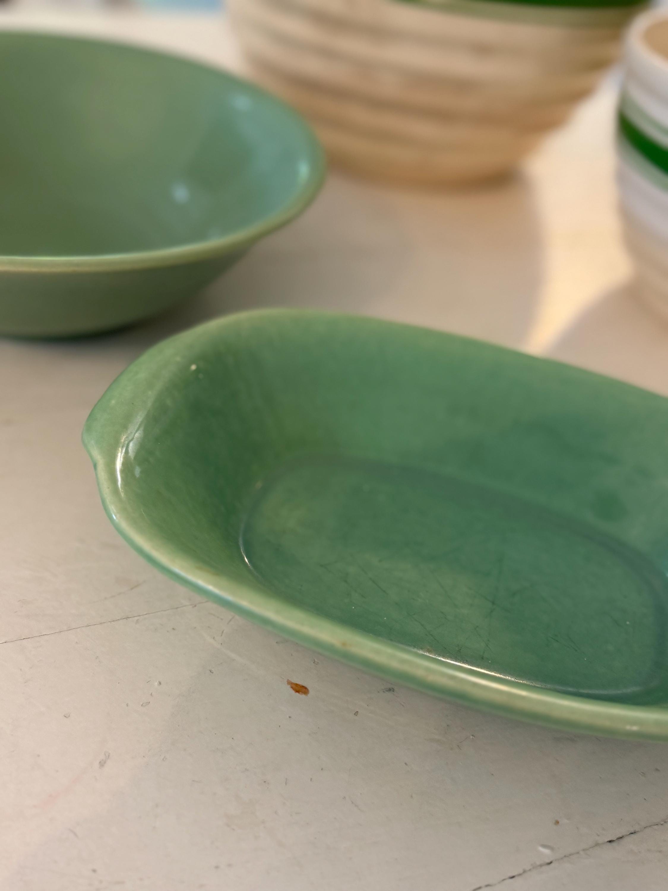 Green Bauer Bowl - Etsy Canada