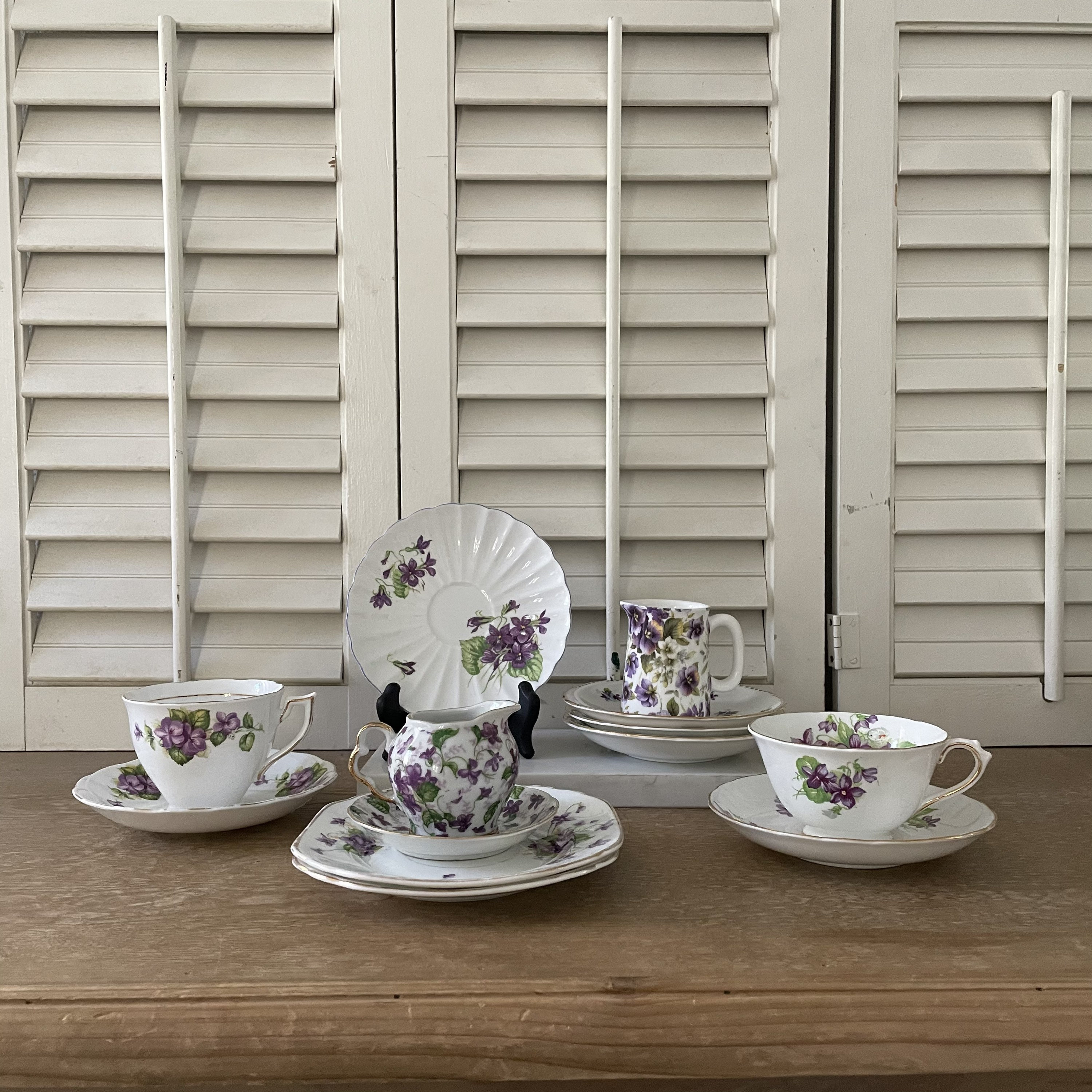 Japan Violet Tea Set - Etsy Japan Violet Tea Set - Etsy