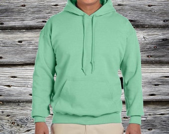 mint green hoodies womens