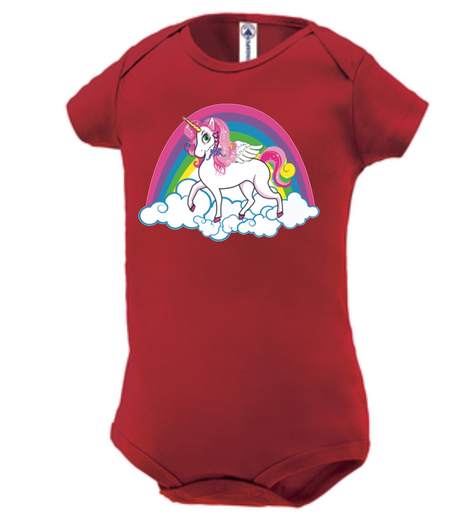 Unicorn onesie Baby Clothes Baby Bodysuit Unicorn Girls Pink Etsy
