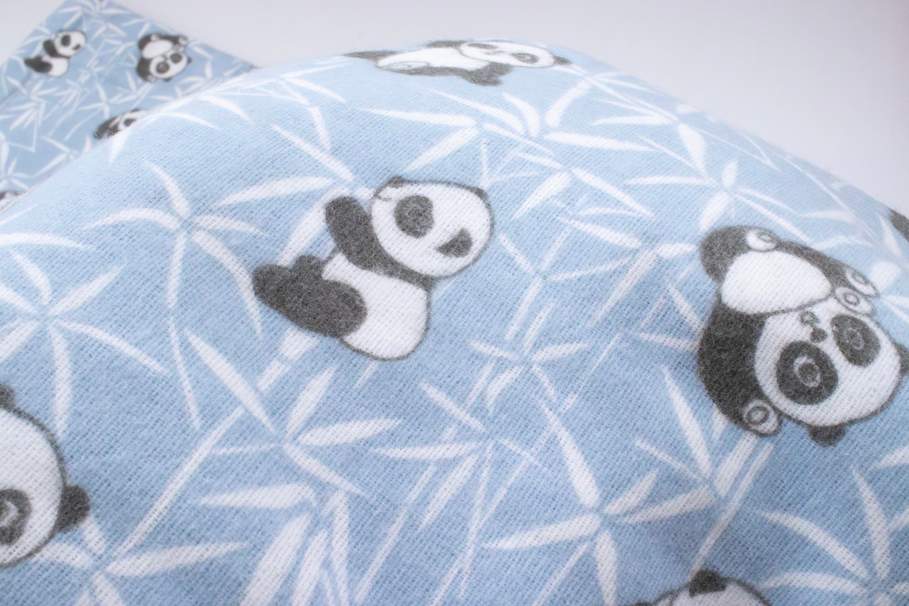 Panda Flannel Fabric Baby Swaddle Fabric Fabric by Yard Etsy