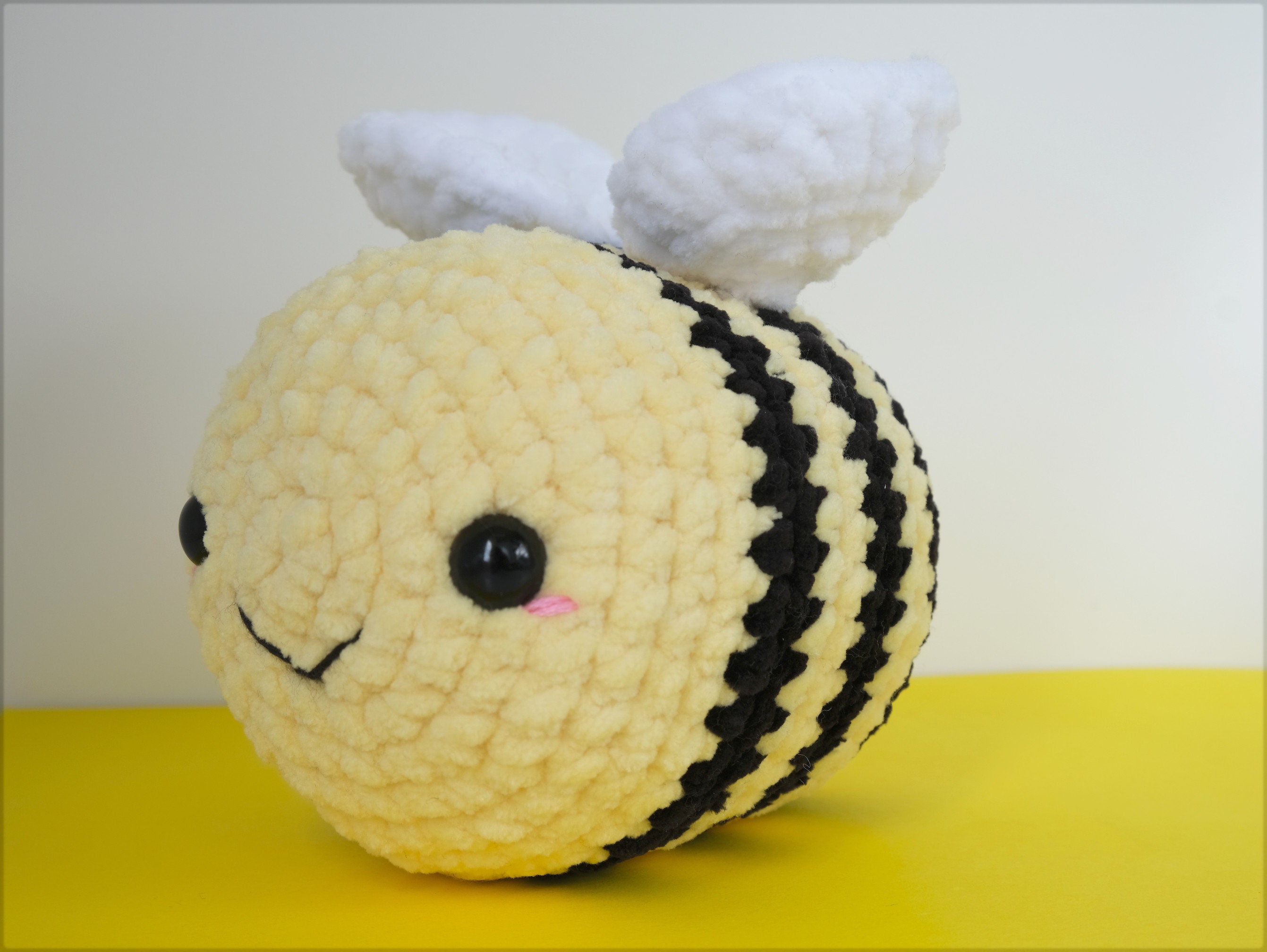 Crochet The Amigurumi TikTok Bee — Hooked By Robin